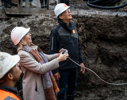 Capaciteitsuitbreiding FPC de Kijvelanden krijgt steeds meer vorm; eerste paal is geslagen