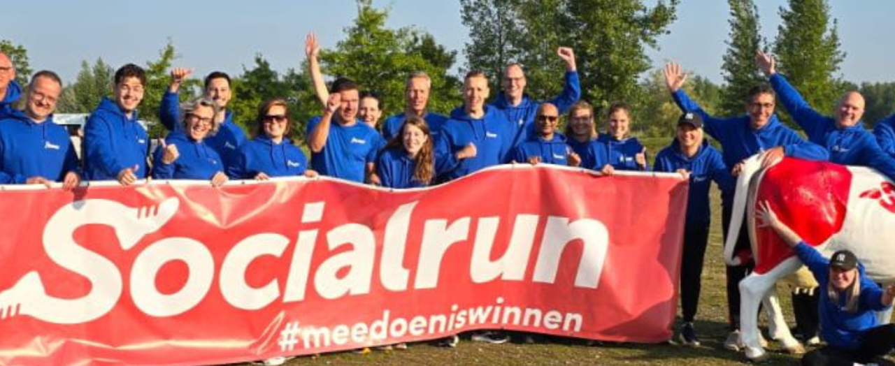 Team Fivoor loopt Socialrun 2024 succesvol uit